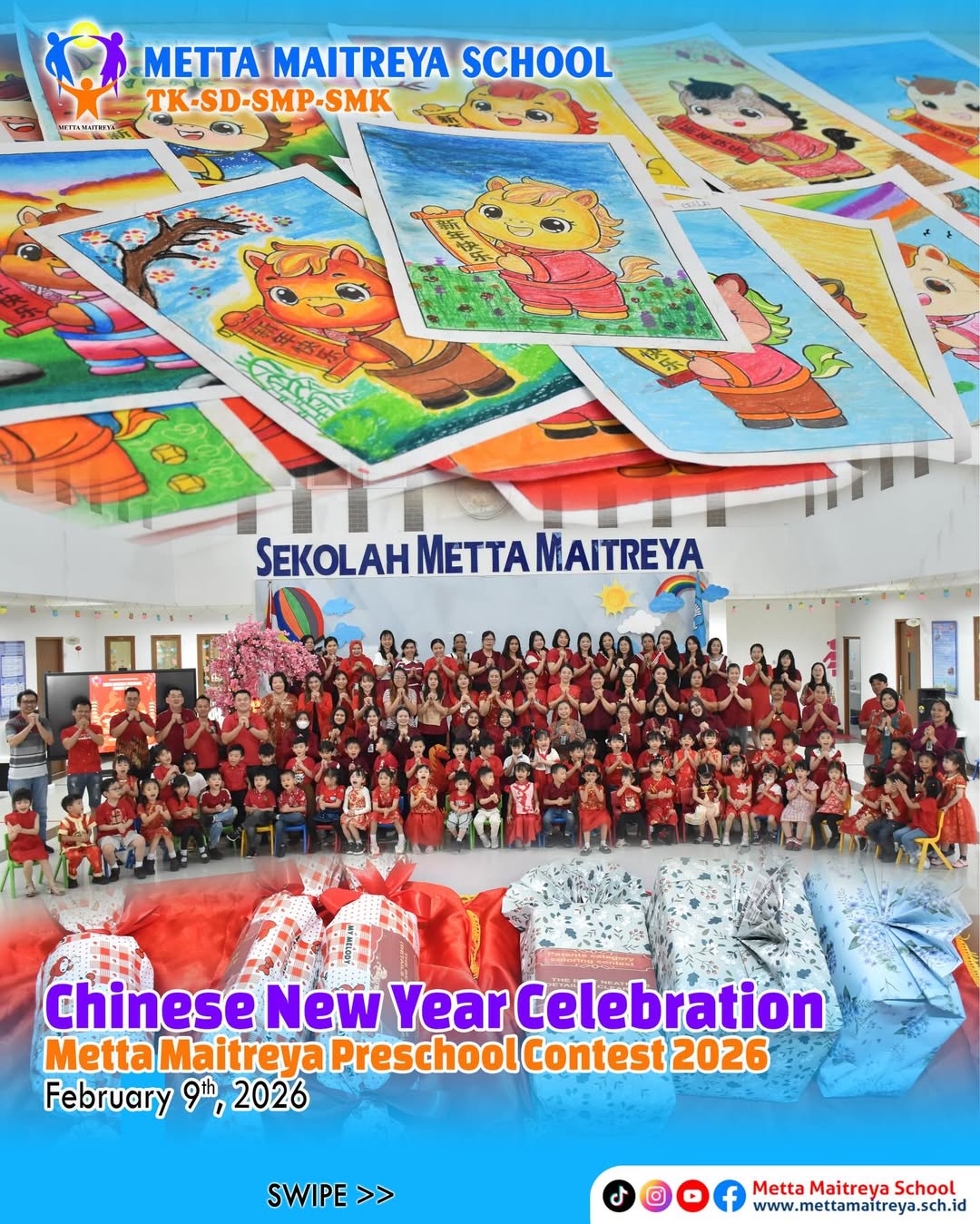 Metta Maitreya Preschool Contest “Chinese New Year Celebration”